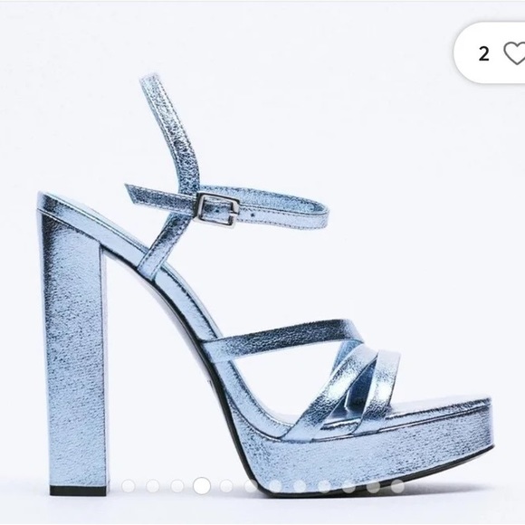ZARA Strappy Platform Sandal - Picture 3 of 3